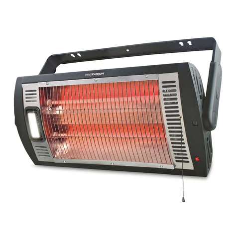 ProFusion Ceiling mounted utility heater owner's manual