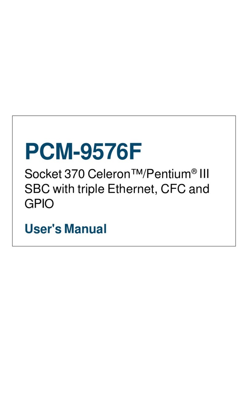 Advantech PCM-9576F User manual