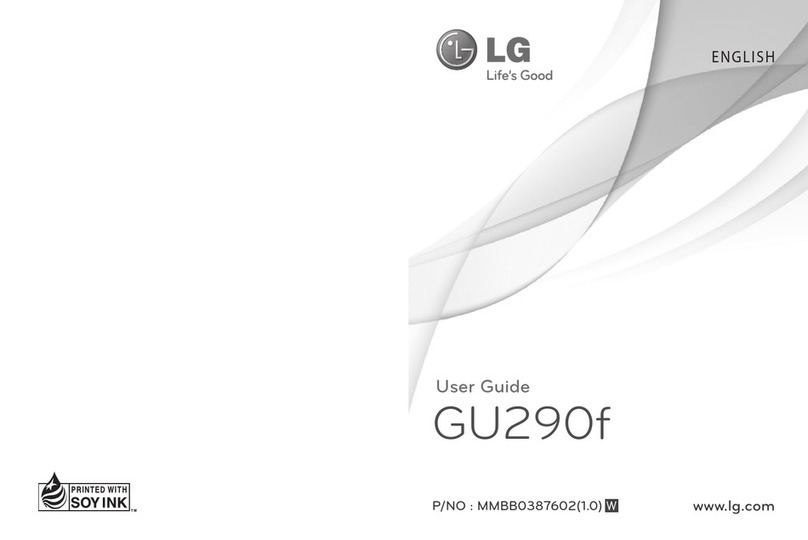 LG GU290f User manual