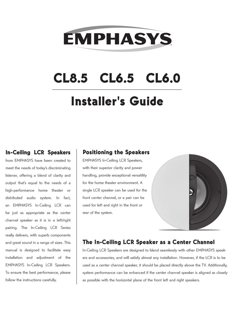 Emphasys CL8.5 Assembly instructions