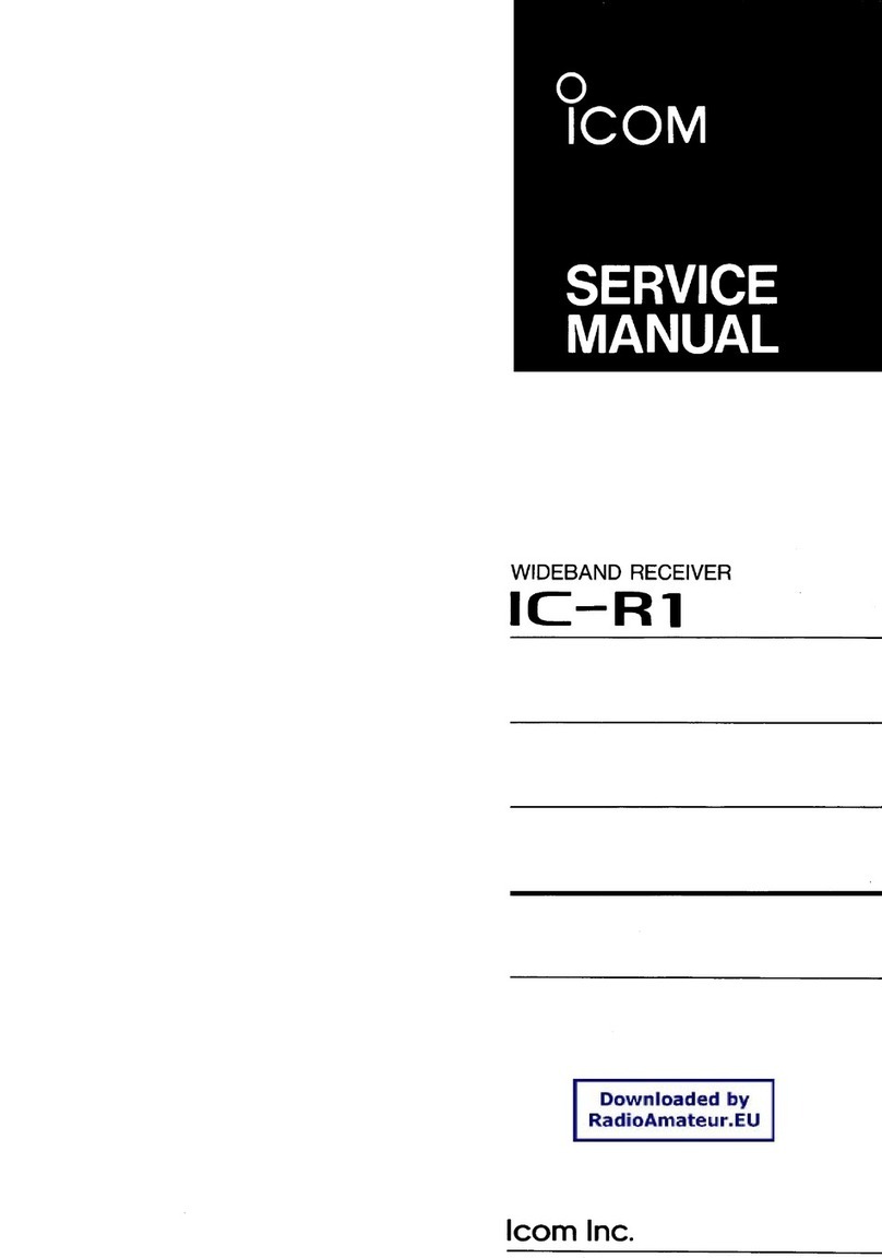Icom IC-R1 Service manual