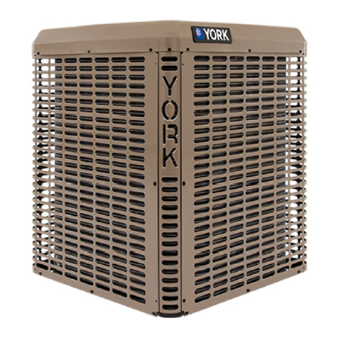 York 18 Seer-CZH Series User manual