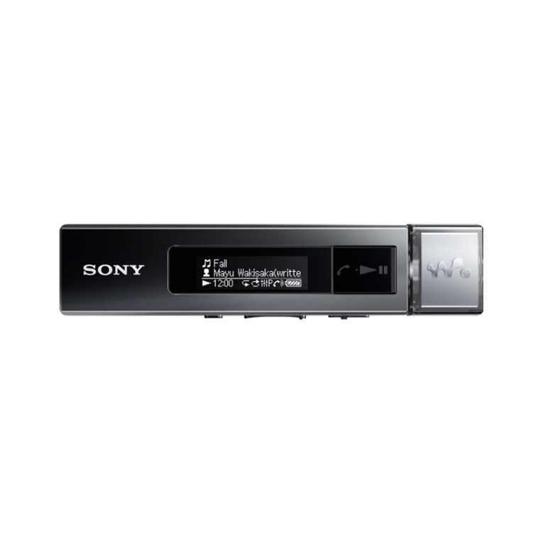Sony NWZ-M504 User manual