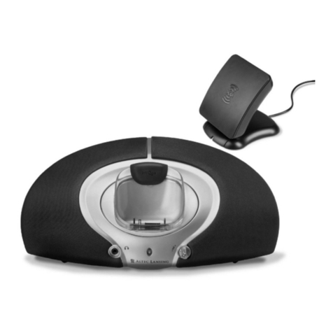 Altec Lansing XM3020 user guide