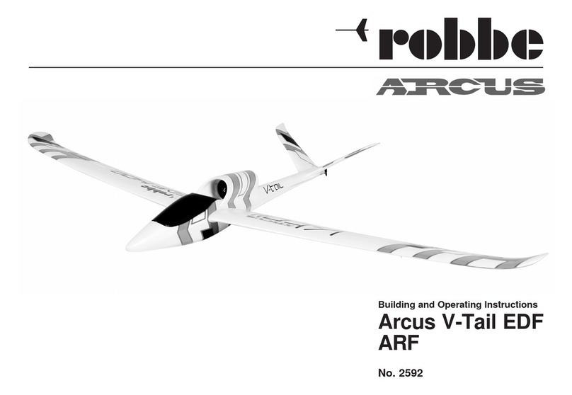 ROBBE Arcus V-Tail EDF ARF Operating instructions ROBBE Arcus V-Tail EDF ARF Operating instructions