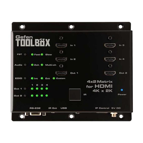 Gefen GTB-HD4K2K-442-BLK User manual