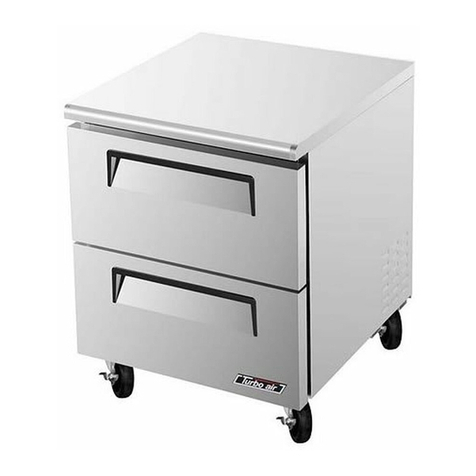 Turboair TUF-28SD-D2 Service manual