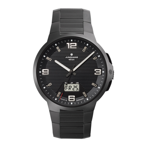 Junghans Mega MF Multi-Frequenz W 615.94 User manual