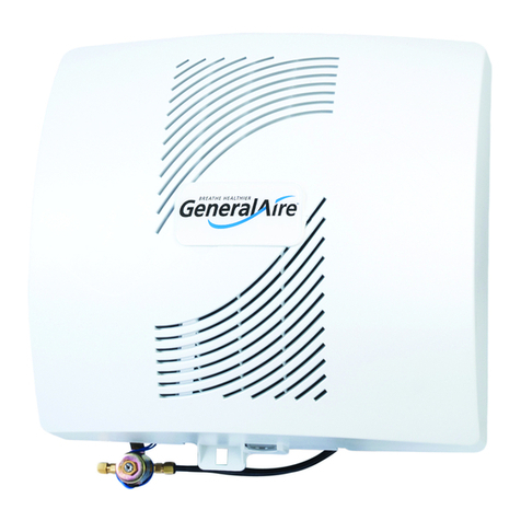 GeneralAire 1000 SERIES User manual