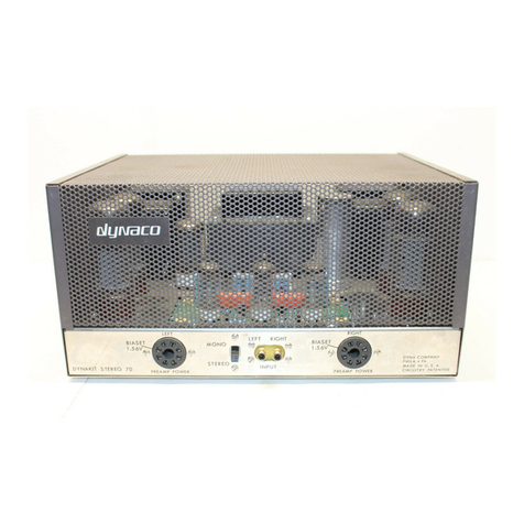 DYNACO Stereo 70 owner's manual