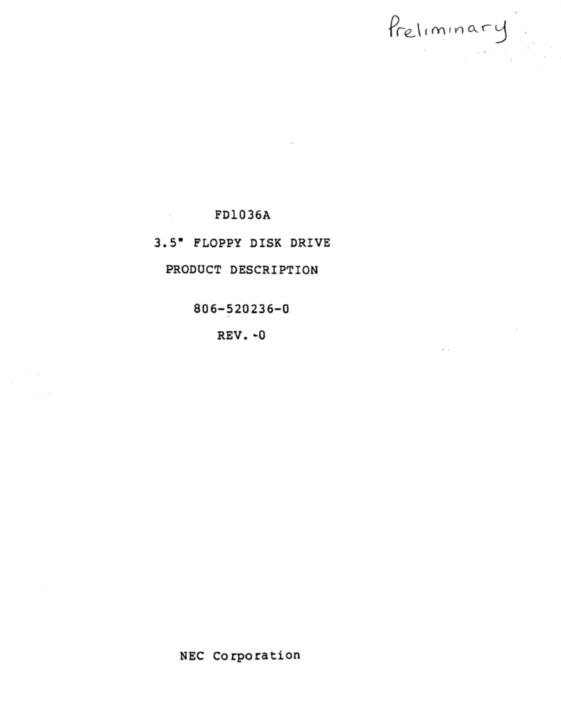 NEC FDI036A Technical specifications