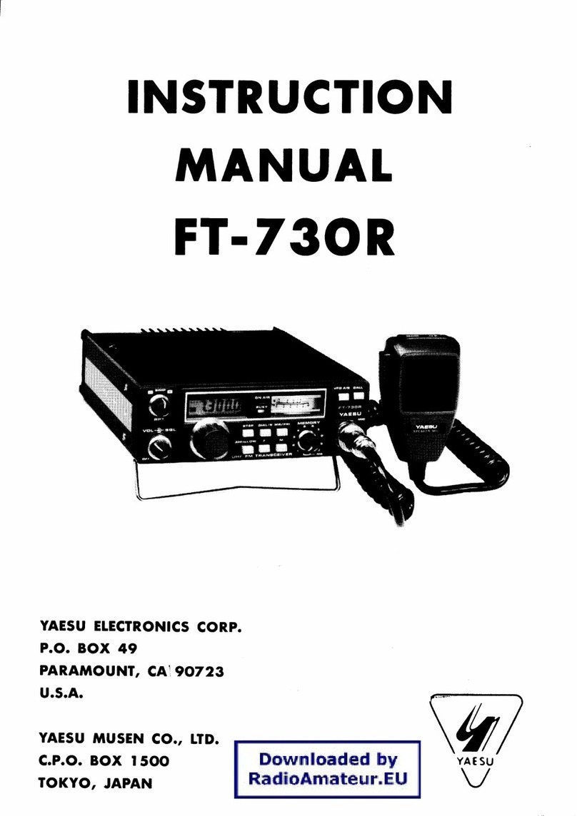 Yaesu FT-730R User manual