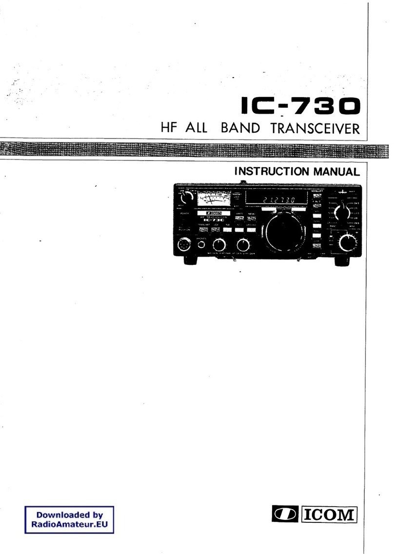 Icom IC-730 instruction manual