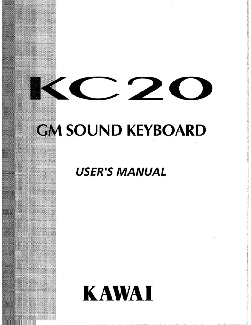 Kawai KC20 User manual