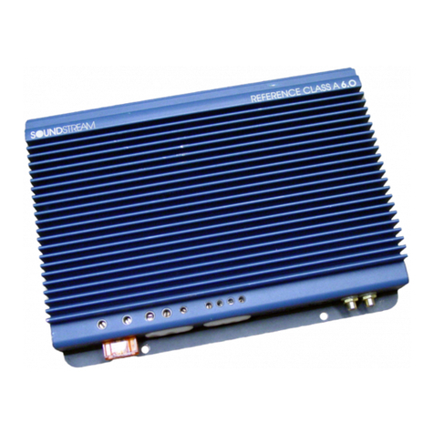 Soundstream Reference Class A 6.0 Programming manual