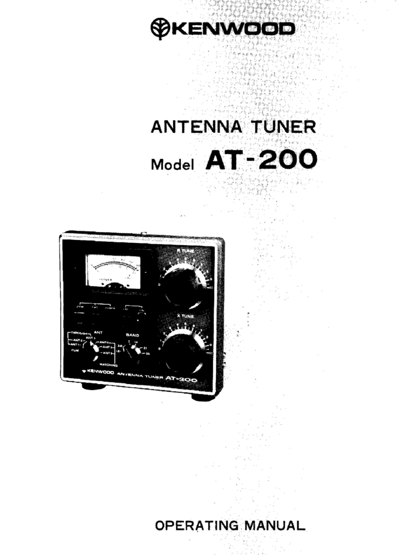 Kenwood AT-200 User manual