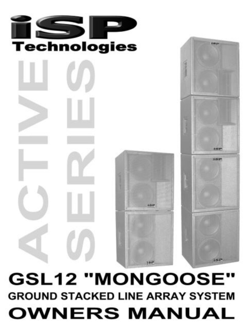 iSP Technologies GSL12 "Mongoose" User manual iSP Technologies GSL12 "Mongoose" User manual