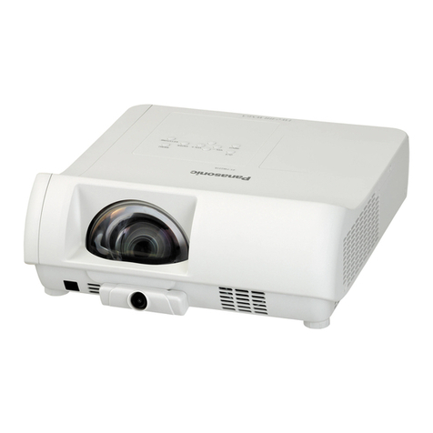 Panasonic PT-TW230U Service manual