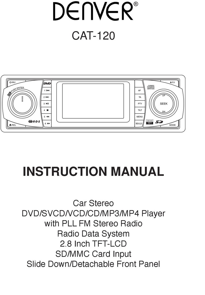 Denver cat-120 instruction manual