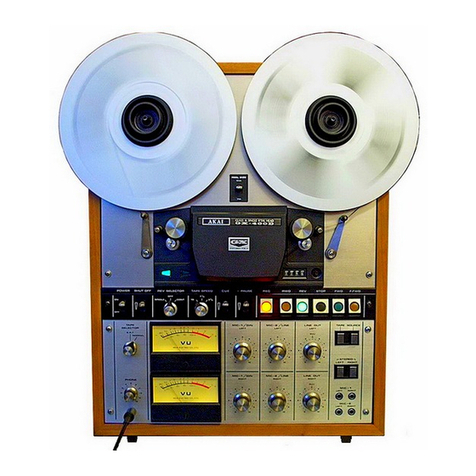 Akai GX-400D User manual