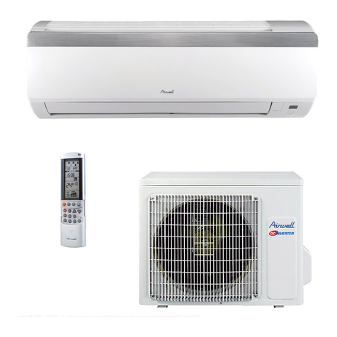 Airwell AWSI-HDD009-H11 User manual