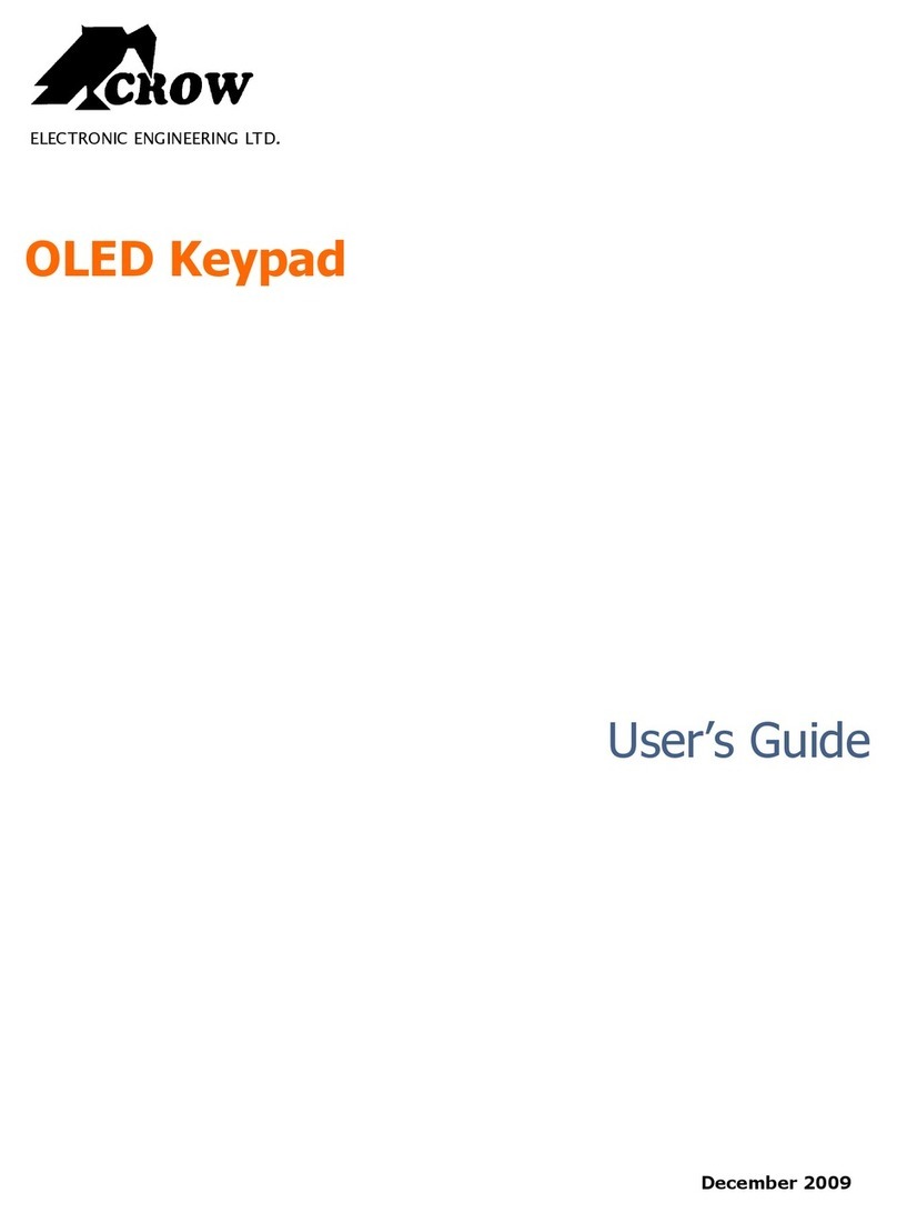 Crow OLED User manual
