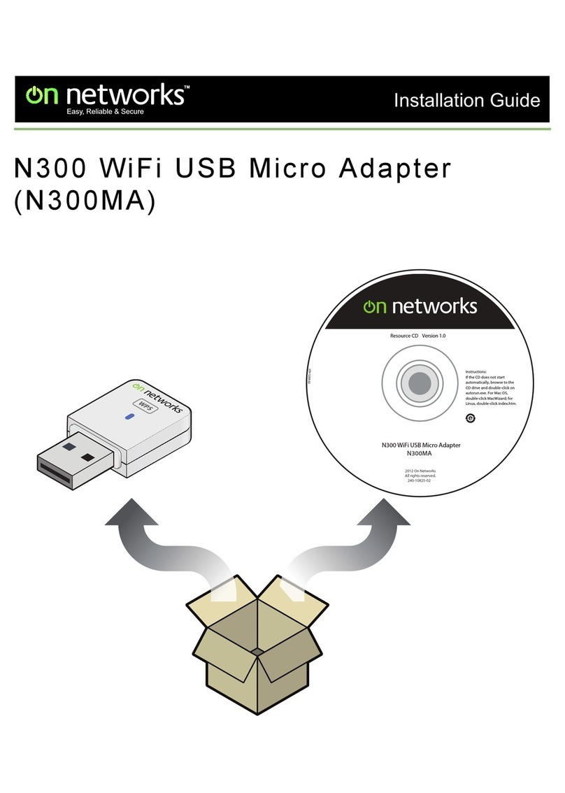 on networks N300MA installation guide