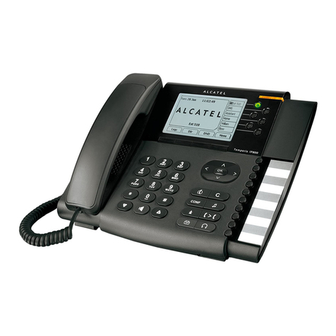 Alcatel Temporis IP800 User manual