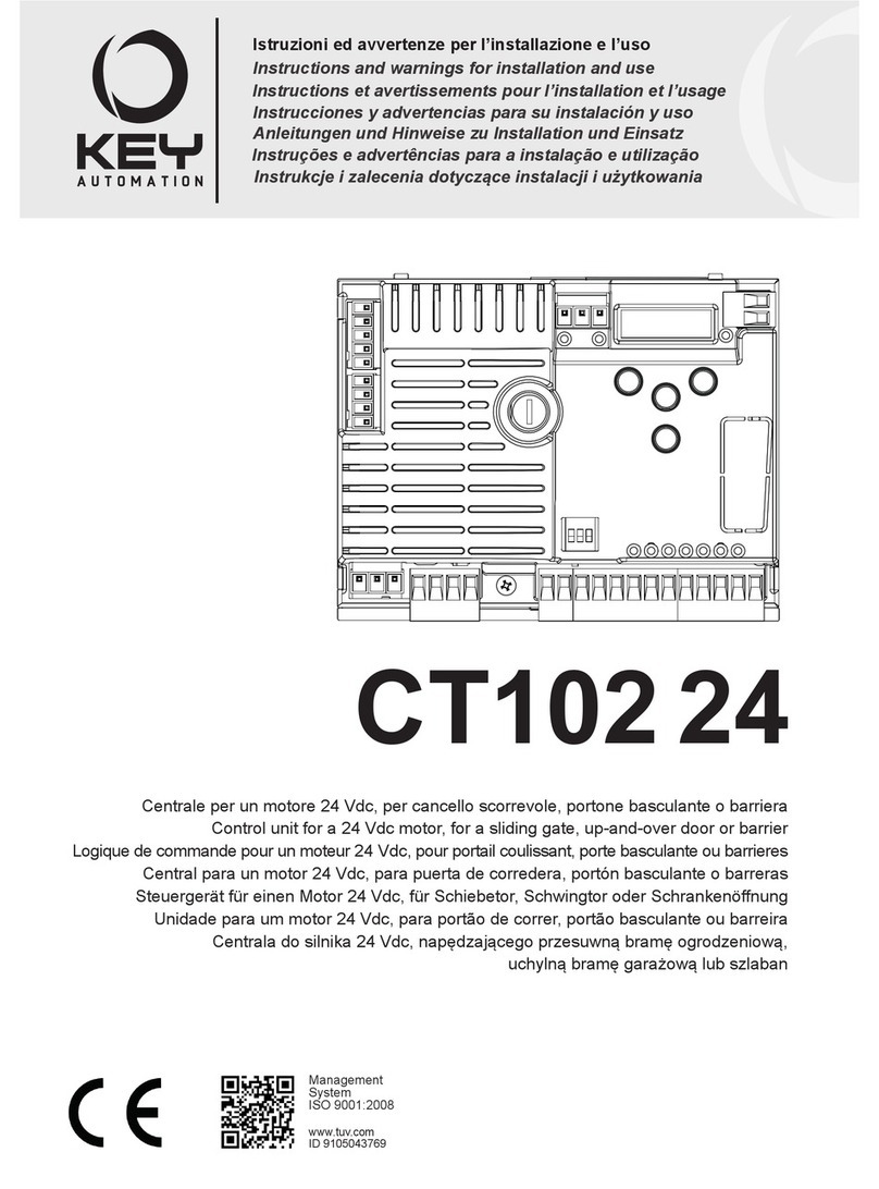 Keyautomation CT102 24 Technical specifications