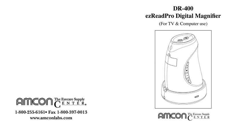 AMCON DR-400 User manual