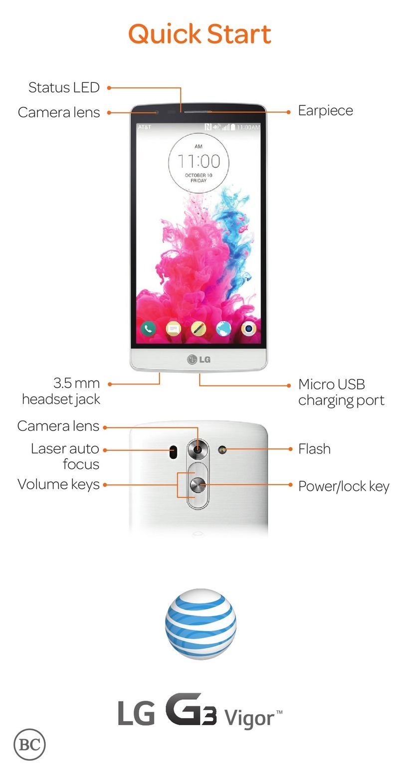 LG G3 Vigor User manual