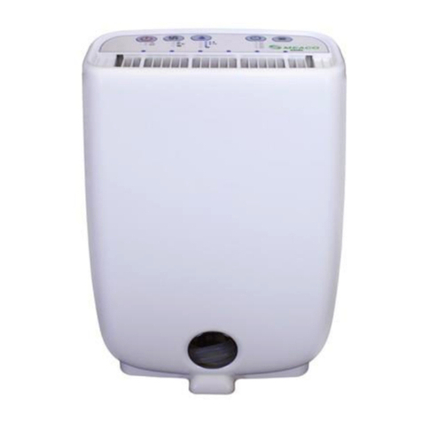 Meaco DD8L Junior User manual