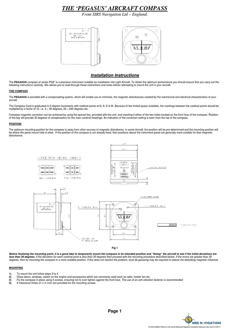 SIRS Navigation Pegasus installation instructions