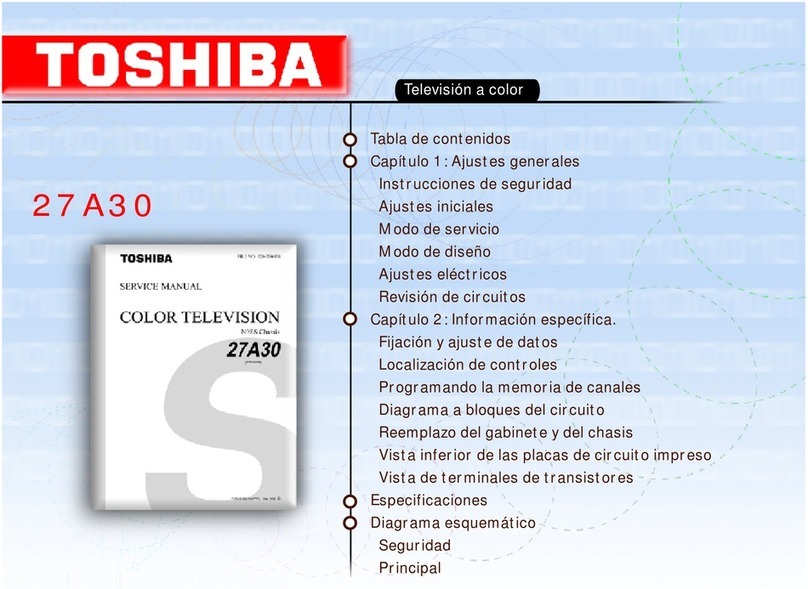 Toshiba 27A30 User manual