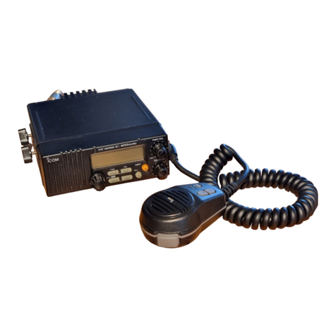 Icom IC-M59euro instruction manual