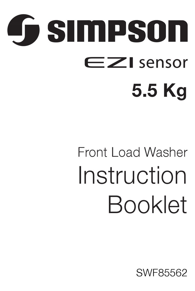Simpson SWF85562 EZI sensor Instruction booklet
