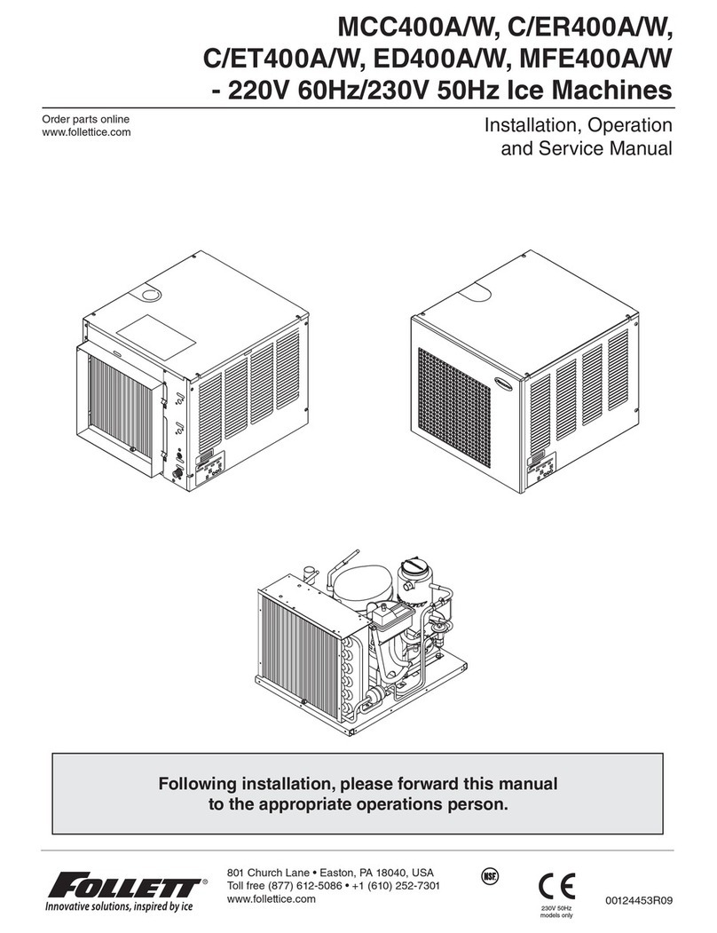 Follett MCC400A Setup guide