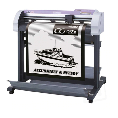 MIMAKI CG-75FXII User manual