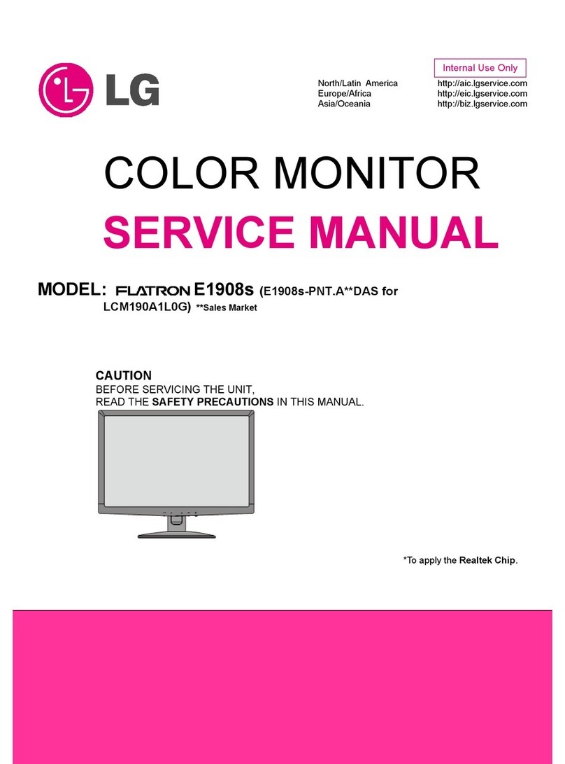LG Flatron E1908s User manual