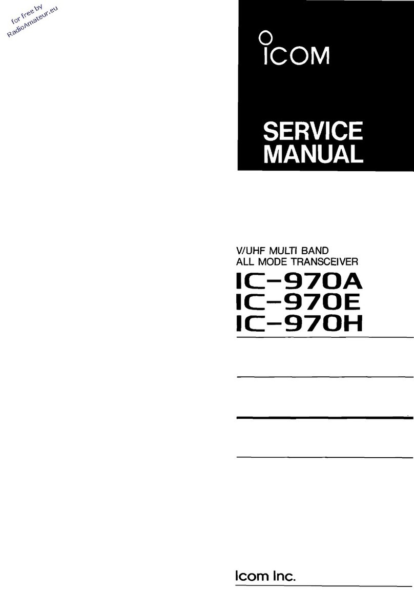 Icom IC-970A User manual