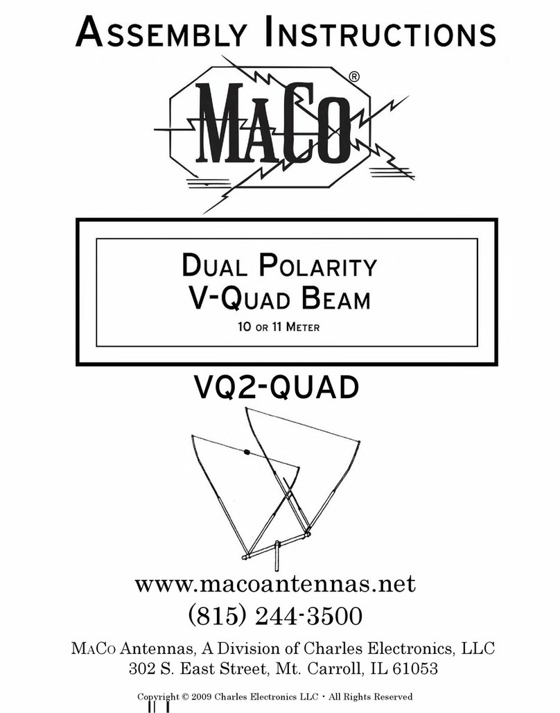 Maco Antennas VQ2-QUAD User manual