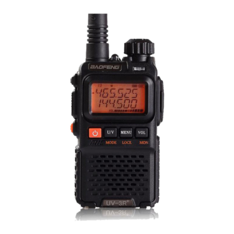 Baofeng UV3RPLUS User manual