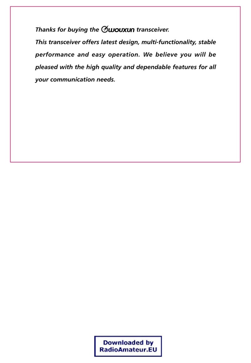 Wouxun KG-UVD1 User manual