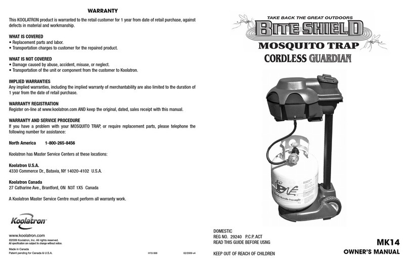 Koolatron MK14 owner's manual Koolatron MK14 owner's manual