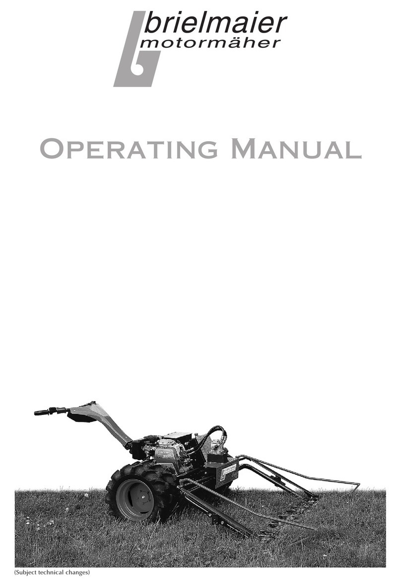 Briel motormaher Brielmaier operating manual