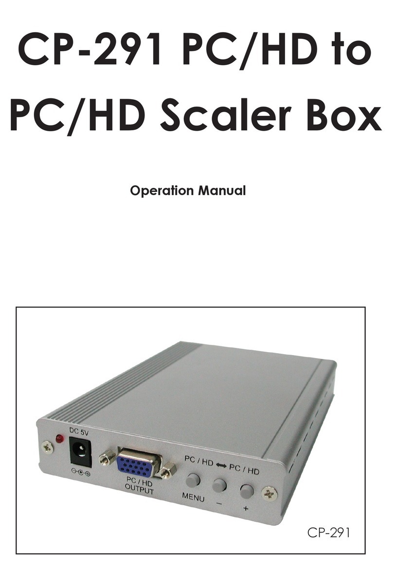 HY-LINE CP-291 Operation manual