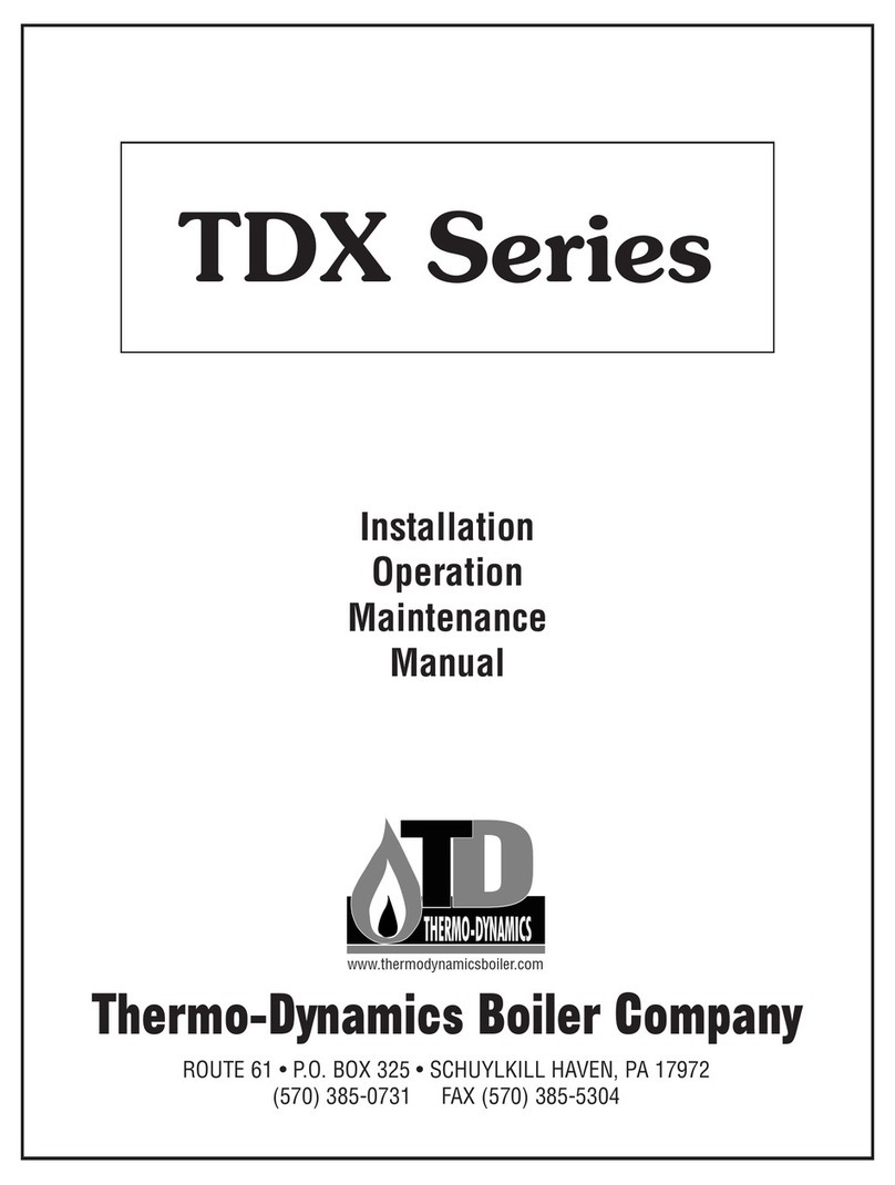 Thermo Dynamics TDX-90 User manual