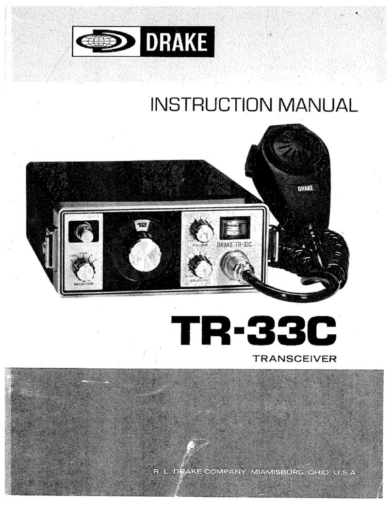 DRAKE TR-33C instruction manual