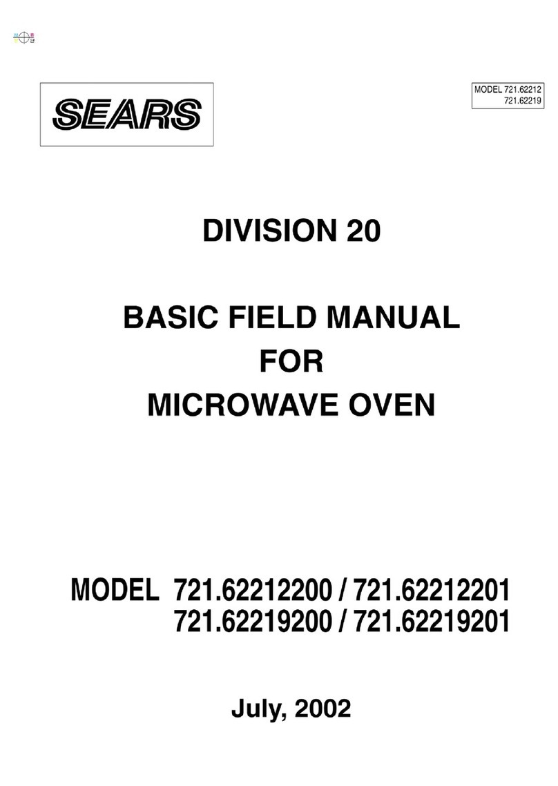Sears 721.62212200 Installation guide