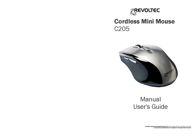 revoltec C205 Manual & user guide